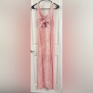 Travis Mathew City to Shore Pink Maxi Dress
